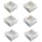 6 Packs: 3 ct. (18 total) Silver Solid Treat Boxes by Celebrate It®